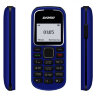 Мобильный телефон Digma Linx A105 2G 32Mb темно-синий моноблок 1Sim 1.44" 98x68 GSM900/1800