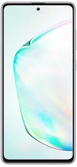 Смартфон Samsung SM-N770F Galaxy Note 10 Lite 128Gb 6Gb аура моноблок 3G 4G 2Sim 6.7" 1080x2400 Android 10 12Mpix 802.11 a/b/g/n/ac NFC GPS GSM900/1800 GSM1900 TouchSc MP3 microSD max1024Gb