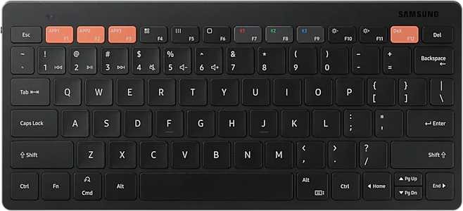 Клавиатура Samsung для Galaxy Tab EJ-B3400 черный (EJ-B3400BBRGRU)