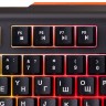 Клавиатура Oklick 710G BLACK DEATH черный/серый USB Multimedia for gamer LED