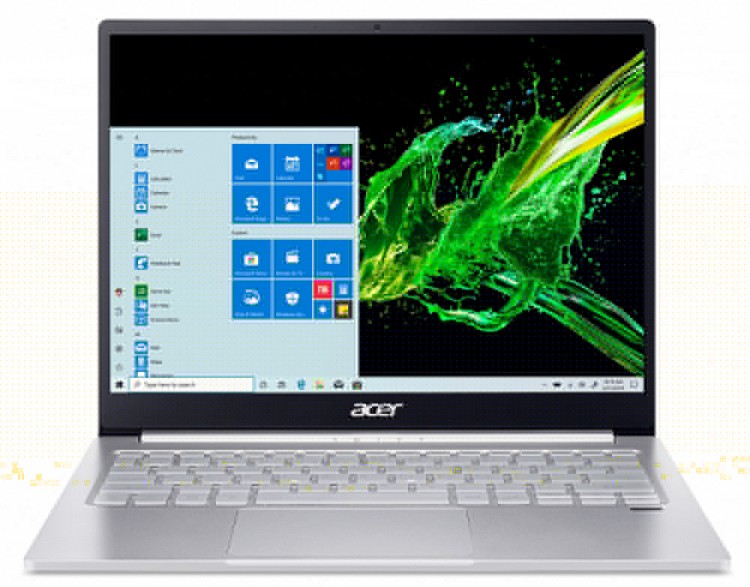 Ультрабук Acer Swift 3 SF313-52-796K Core i7 1065G7/16Gb/SSD512Gb/Intel UHD Graphics/13.5"/IPS/QHD (2256x1504)/Windows 10/silver/WiFi/BT/Cam