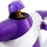 Пароочиститель ручной Kitfort КТ-976 1200Вт белый/фиолетовый