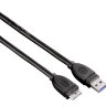 Кабель Hama H-54507 USB 3.0 (m)-miniUSB 3.0 B (m) черный 1.8м (00054507)