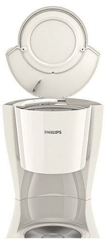 Кофеварка капельная Philips HD7447/00 1000Вт белый