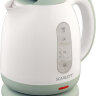 Чайник электрический Scarlett SC-EK18P55 1.7л. 2200Вт белый/ментол (корпус: пластик)