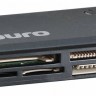 Устройство чтения карт памяти USB2.0 Buro BU-CR-151 черный