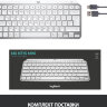 Клавиатура Logitech MX Keys Mini серебристый/белый USB беспроводная BT/Radio LED