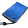 Внешний корпус для HDD/SSD AgeStar 3UB2A14 SATA II пластик/алюминий синий 2.5"