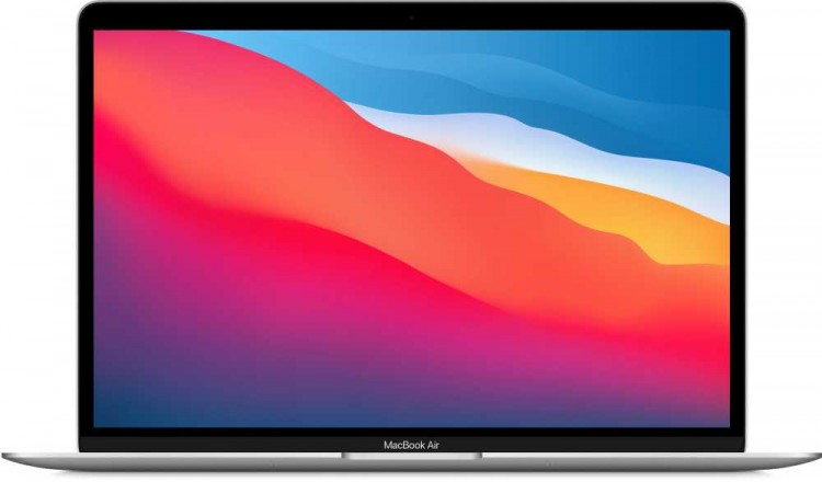 Ноутбук Apple MacBook Air M1/16Gb/SSD512Gb/13.3"/IPS (2560x1600)/Mac OS/silver/WiFi/BT/Cam