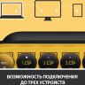 Клавиатура Logitech POP Keys механическая желтый/черный USB беспроводная BT/Radio