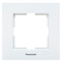 Рамка Panasonic Karre Plus WKTF08012WH-RU декоративная 1x пластик белый (упак.:1шт)