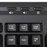 Клавиатура + мышь Oklick 280M клав:черный мышь:черный USB беспроводная Multimedia