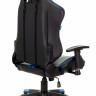 Кресло игровое Бюрократ CH-789N черный/синий искусственная кожа крестовина пластик черный