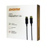 Кабель аудио-видео Digma 1.4v AOC DisplayPort (m)/DisplayPort (m) 5м. Позолоченные контакты черный (BHP DP 1.4-5)
