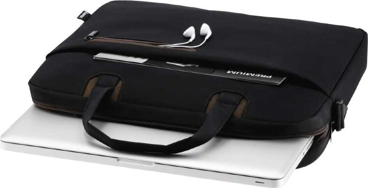 Сумка для ноутбука 15.6" Hama Sydney черный/коричневый полиэстер (00101933)