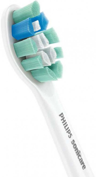 Насадка для зубных щеток Philips Sonicare HX9022/10 (упак.:2шт) 2 Series/Plaque Defense, 3 Series, DiamondClean/Smart, EasyClean, Essence+, FlexCare/Platinum/Platinum Connected/+, For Kids, HealthyWhite/+, PowerUp, ProtectiveClean