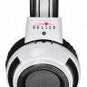 Наушники с микрофоном Oklick HS-G300 ARMAGEDDON белый/черный 2.3м мониторные оголовье (AH-V1W)