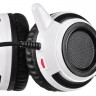 Наушники с микрофоном Oklick HS-G300 ARMAGEDDON белый/черный 2.3м мониторные оголовье (AH-V1W)