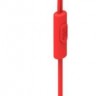 Гарнитура вкладыши JBL C100SIU 1.2м красный проводные (в ушной раковине)