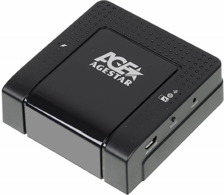 Адаптер-переходник AgeStar для HDD Mobile WPRS черный
