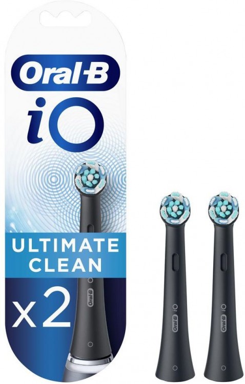 Насадка для зубных щеток Oral-B iO RB Ultimate Clean Black (упак.:2шт)