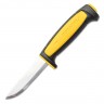 Нож Morakniv Basic 511 Limited Edition 2020 (13710) стальной разделочный лезв.91мм прямая заточка черный/желтый