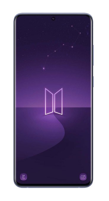 Смартфон Samsung SM-G985F Galaxy S20+ 128Gb фиолетовый моноблок 3G 4G 6.7" 1440x3200 Android 10 64Mpix 802.11 a/b/g/n/ac NFC GPS GSM900/1800 GSM1900 Ptotect MP3