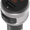 Автомобильный FM-модулятор Ritmix FMT-A707 черный MicroSD BT USB (80000131)