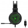 Наушники с микрофоном A4 Bloody G530S черный/зеленый 2м мониторные USB оголовье (G530S)