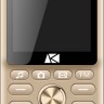 Мобильный телефон ARK Power F3 32Mb золотистый моноблок 2Sim 2.8" 240x320 0.3Mpix GSM900/1800 MP3 FM microSD