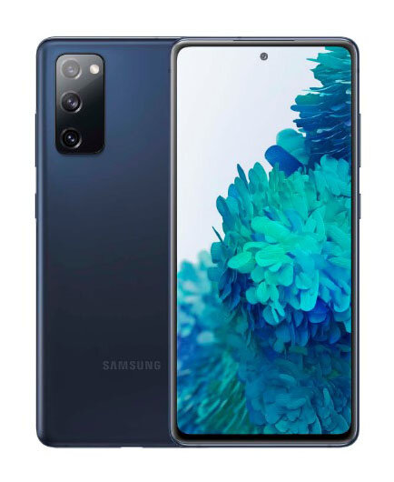 Смартфон Samsung SM-G780G Galaxy S20 FE 128Gb 6Gb синий моноблок 3G 4G 2Sim 6.5" 1080x2400 Android 10 12Mpix 802.11 a/b/g/n/ac/ax NFC GPS GSM900/1800 GSM1900 Ptotect microSD max1024Gb