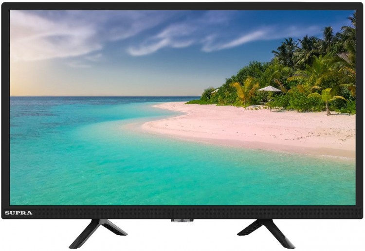 Телевизор LED Supra 23.6" STV-LC24ST0055W черный HD READY 50Hz DVB-T DVB-T2 DVB-C USB WiFi Smart TV (RUS)