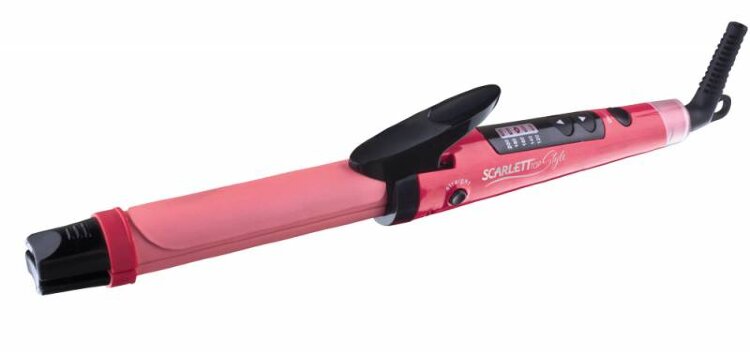 Выпрямитель Scarlett SC-HS60T50 45Вт розовый (макс.темп.:200С)