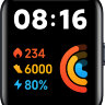 Смарт-часы Xiaomi Redmi Watch 2 Lite GL 1.55" TFT черный (BHR5436GL)