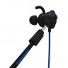 Наушники с микрофоном Hama uRage ChatZ черный/синий 1.6м вкладыши в ушной раковине (00113783)