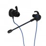 Наушники с микрофоном Hama uRage ChatZ черный/синий 1.6м вкладыши в ушной раковине (00113783)