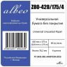 Бумага Albeo Z80-420/175/4 16.5" 420мм-175м/80г/м2/белый для струйной печати