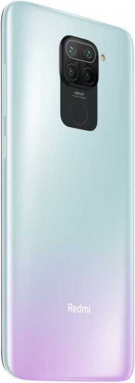 Смартфон Xiaomi Redmi Note 9 64Gb 3Gb белый моноблок 3G 4G 2Sim 6.53" 1080x2340 Android 10 48Mpix 802.11 a/b/g/n/ac NFC GPS GSM900/1800 GSM1900 MP3 A-GPS microSD