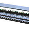 Патч-панель Hyperline PP3-19-24-8P8C-C6-SH-110D 19" 1U 24xRJ45 кат.6 FTP