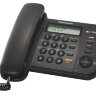 Телефон проводной Panasonic KX-TS2358RUB черный