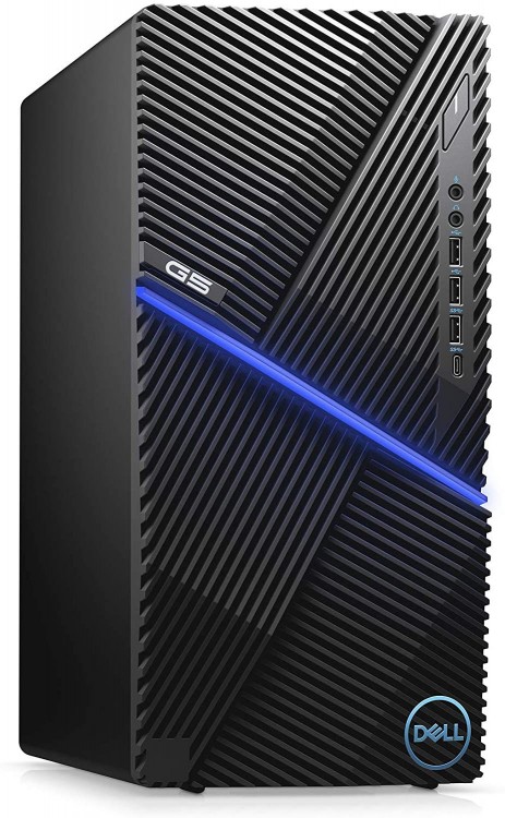 ПК Dell G5 5000 MT i5 10400F (2.9)/8Gb/SSD512Gb/GTX1660 Super 6Gb/Windows 10 Home/GbitEth/WiFi/BT/500W/клавиатура/мышь/серый