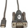 Кабель Tripplite U209-005-C USB Type-C (m) DB9 (m) 1.5м черный