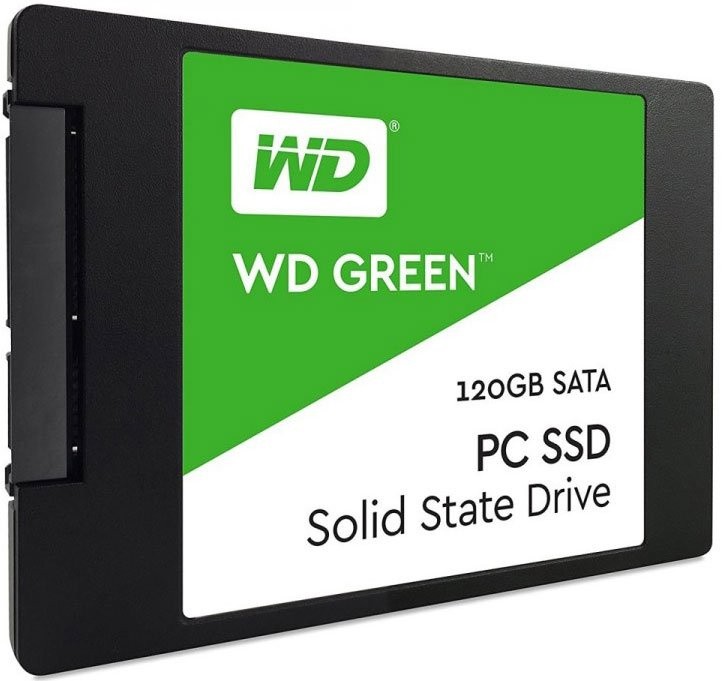 Накопитель SSD WD SATA III 120Gb WDS120G2G0A Green 2.5"