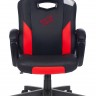 Кресло игровое Zombie HERO BATTLEZONE черный/красный искусственная кожа с подголов. крестовина пластик