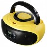 Аудиомагнитола Hyundai H-PCD300 желтый/черный 4Вт/CD/CDRW/MP3/FM(dig)/USB/SD/MMC/microSD