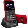 Мобильный телефон Digma S220 Linx 32Mb красный моноблок 2Sim 2.2" 220x176 0.3Mpix GSM900/1800 MP3 FM microSD max32Gb