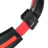 Наушники с микрофоном Oklick HS-L200 черный/красный 2м мониторные оголовье (Y-819)