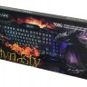 Клавиатура Oklick 700G Dynasty черный USB Multimedia for gamer LED