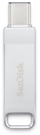 Флеш Диск Sandisk 64Gb Ultra Dual SDDDMC2-064G-GA46 USB3.1 серебристый