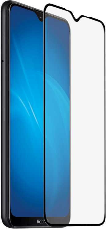 Защитное стекло для экрана DF xiColor-74 черный для Xiaomi Redmi Note 8T прозрачная 1шт. (DF XICOLOR-74 (BLACK))